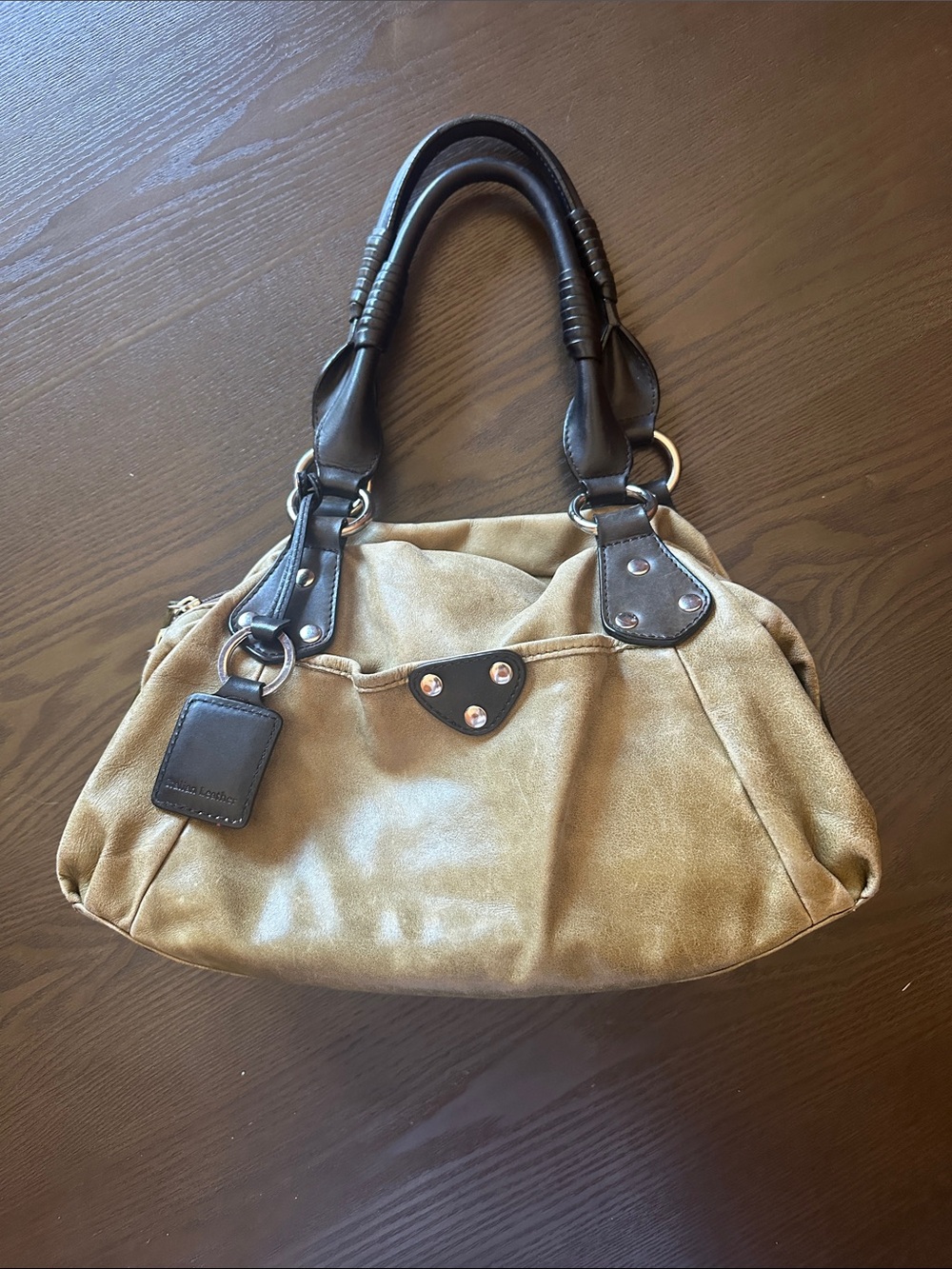 Ellington Italian genuine Leather Handbag